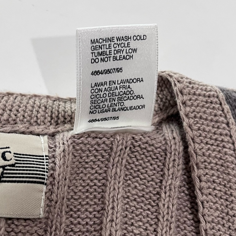 Denim Republic Patchwork Knit Vest Button Front W… - image 7